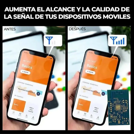 OFERTA 3X1 - AMPLIFICADOR DE SEÑAL PARA CELULARES - DA 4 VECES MAS SEÑAL A TELEFONOS