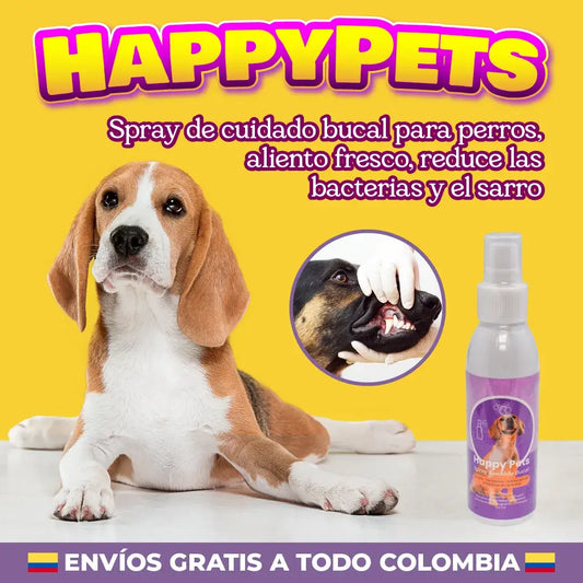 SPRAY BUCAL PARA MASCOTAS - ELIMINA EL SARRO Y MAL ALIENTO